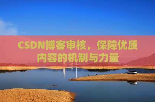 CSDN博客审核,保障优质内容的机制与力量